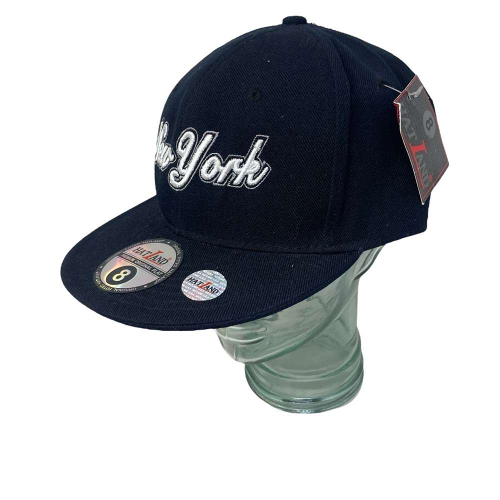 New York Men's/ Unisex Embroidered Fitted Hat Size 8